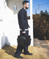 MR.OLIVE E.O.I /WATER PROOF WASHABLE LEATHER / LOGGER BAG (MEDIUM) ミスターオリーブ イーオーアイ/ウォータープルーフウォッシャブルレザー/ロガーバッグ(M)
